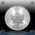 1oz KANADA $5 (Maple Leaf) 2020 *UNC